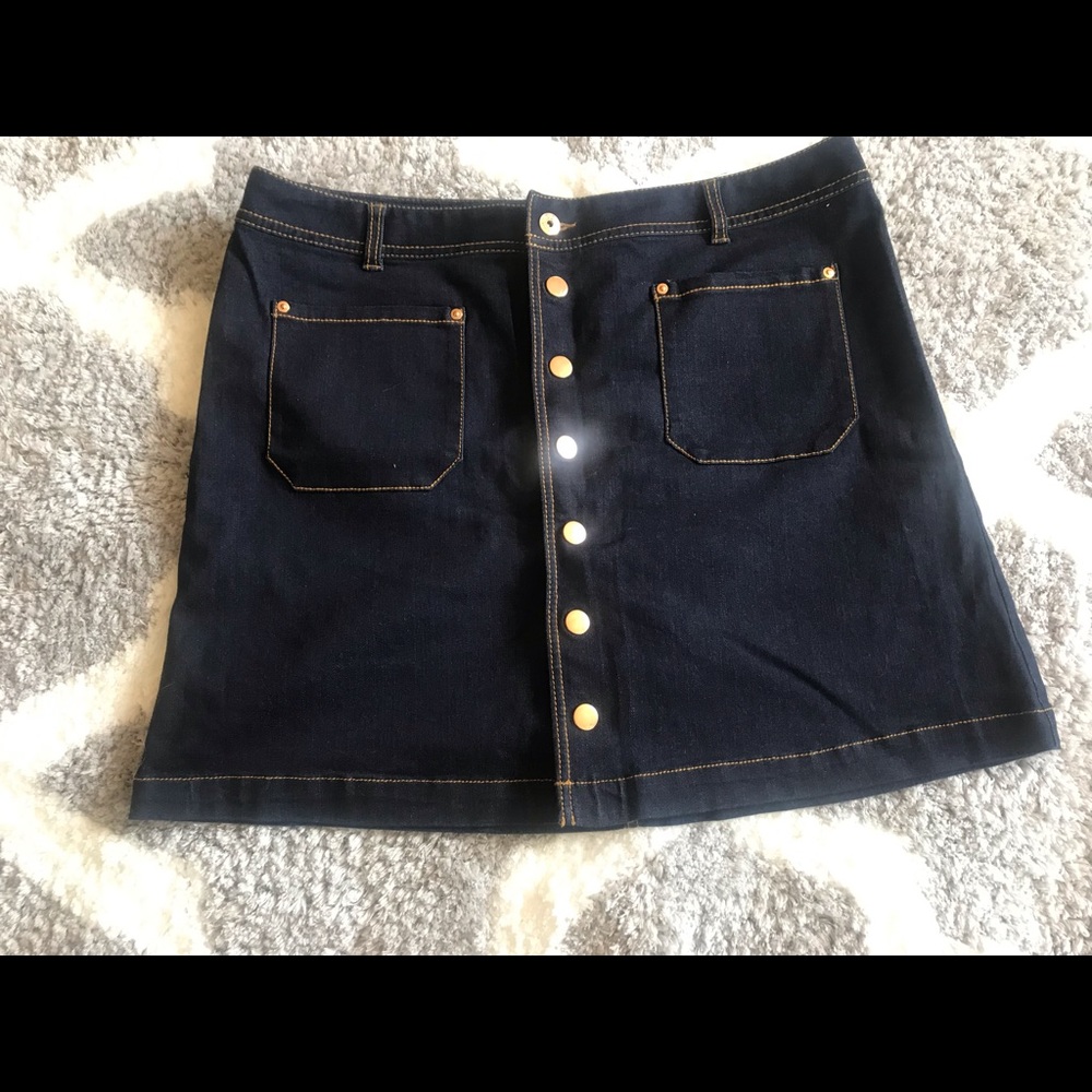INC - International Concepts Jean skirt
